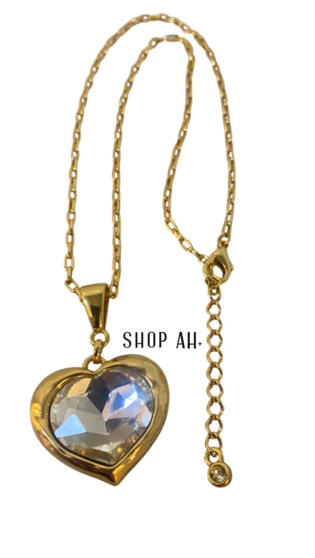 Colar Coração Diamante