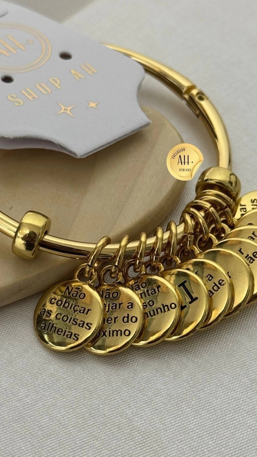 Bracelete 10 mandamentos