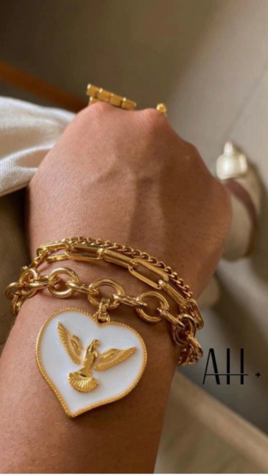 Pulseira Tripla Espírito Santo