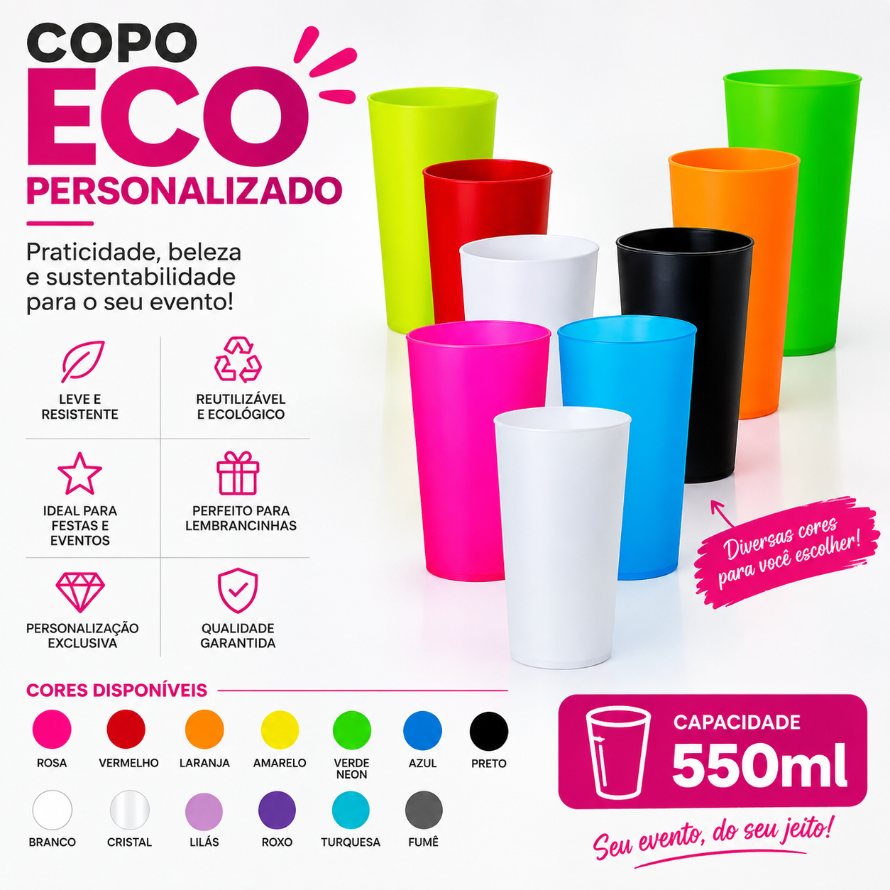 Copo Eco Personalizado